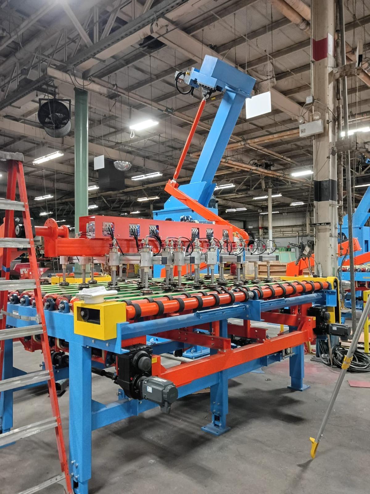Upgrade of Conveyor Lines and Peripheral Equipment for an Architectural Glass Plant