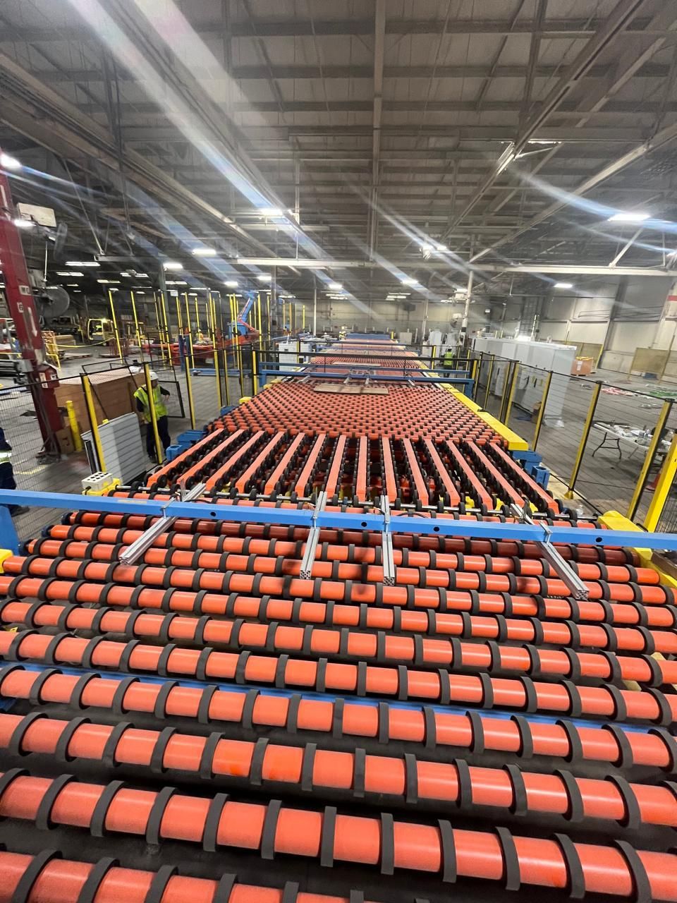 Upgrade of Conveyor Lines and Peripheral Equipment for an Architectural Glass Plant — Texas, USA