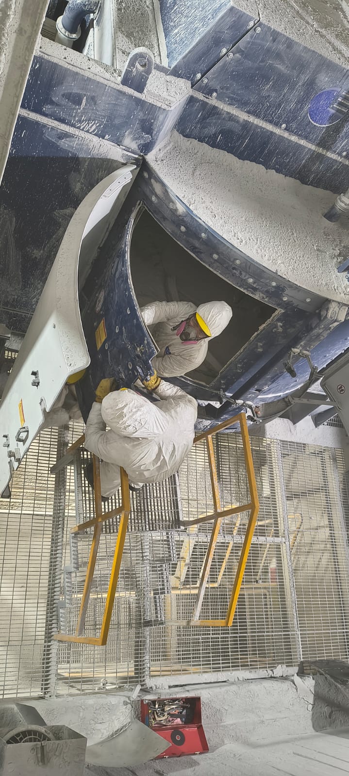 Global Tesca field personnel on an industrial project