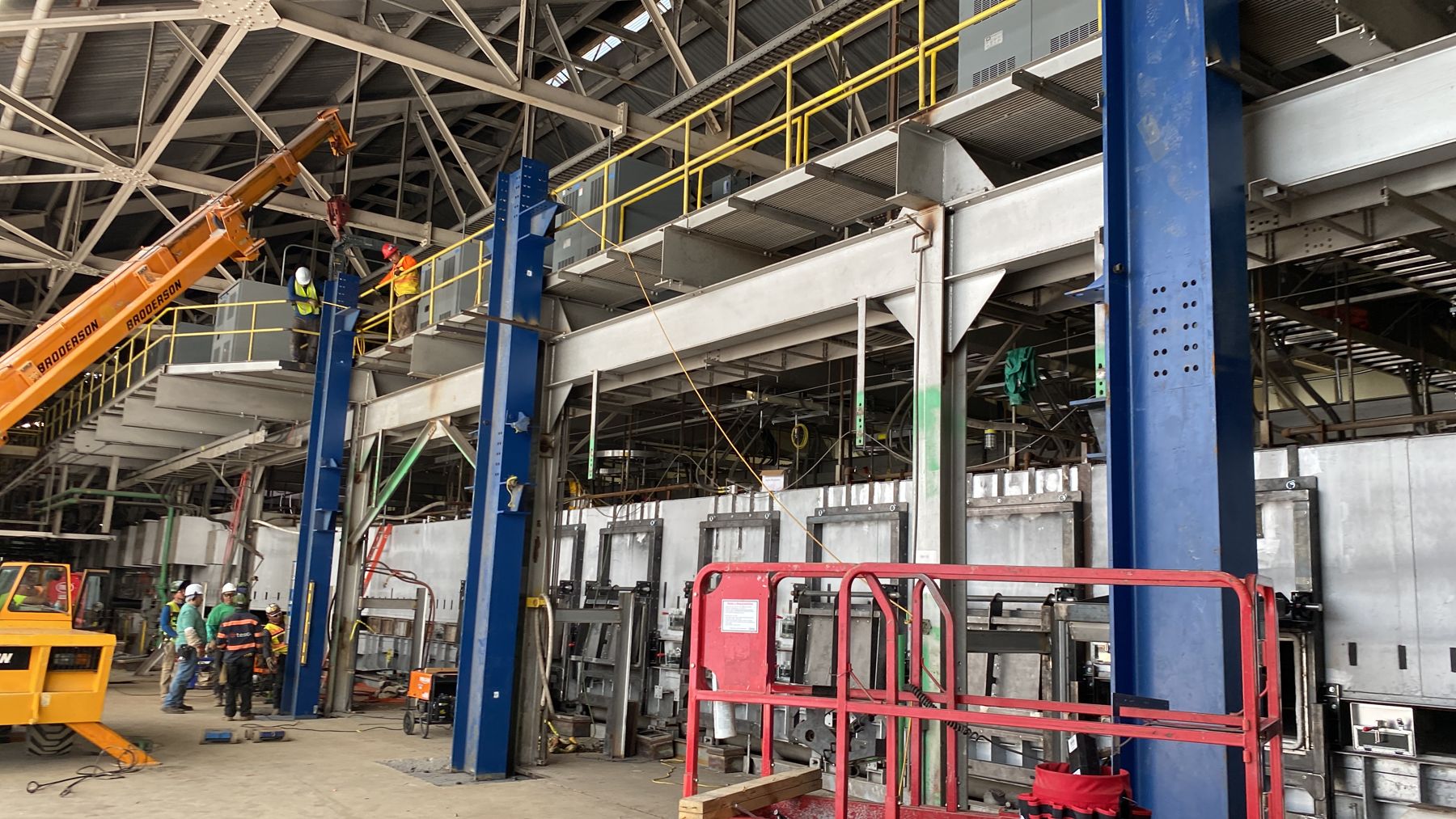 Global Tesca field personnel on an industrial project